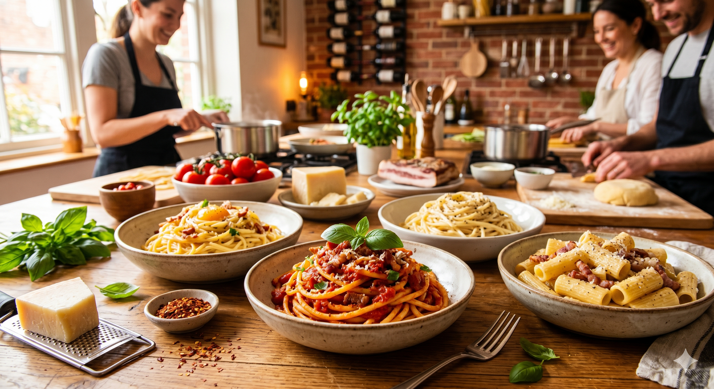 Salsas para pastas